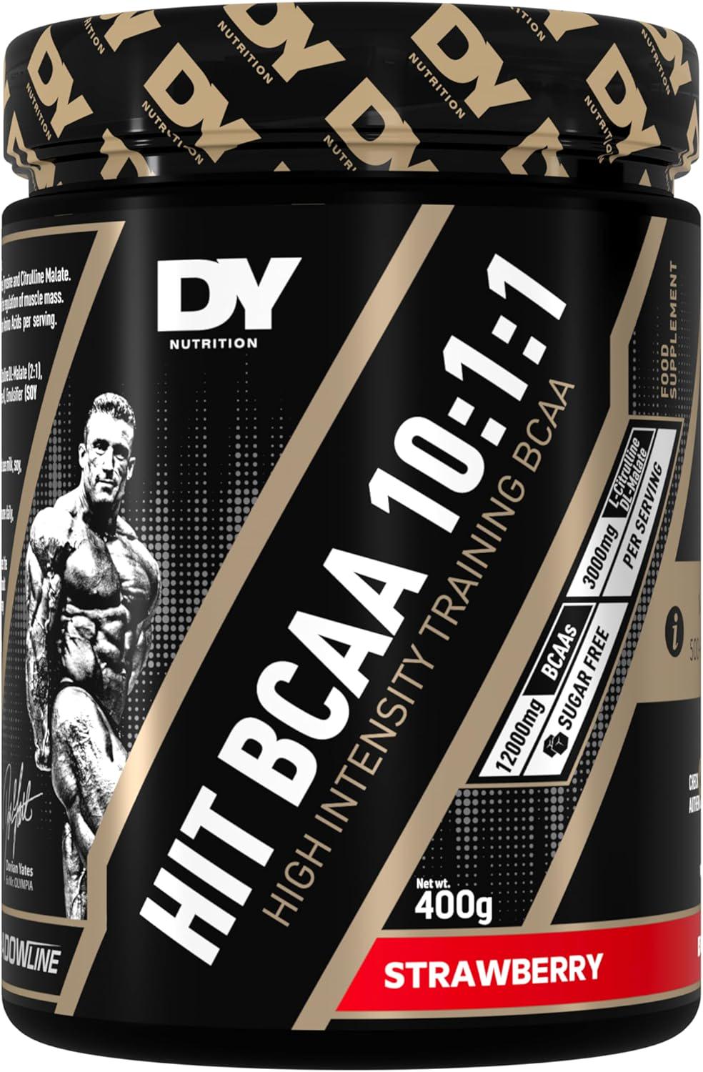 Комплекс аминокислот Dorian Yates Nutrition HIT BCAA 1011 Strawberry 400 г Комплекс аминокислот Dorian Yates Nutrition HIT BCAA 1011 Strawberry 400 г