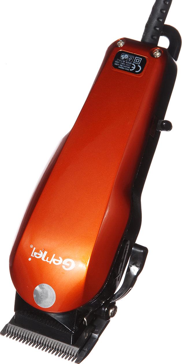 Машинка для стрижки волос Gemei GM-1005 Pro 15 Вт 4 насадки Красный