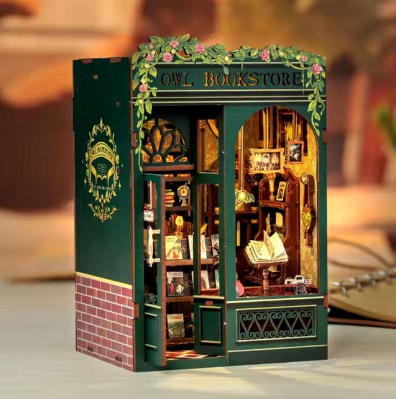 Румбокс книжный 3D DIY CuteBee Бук Нук Британский книжный магазин - фото 2