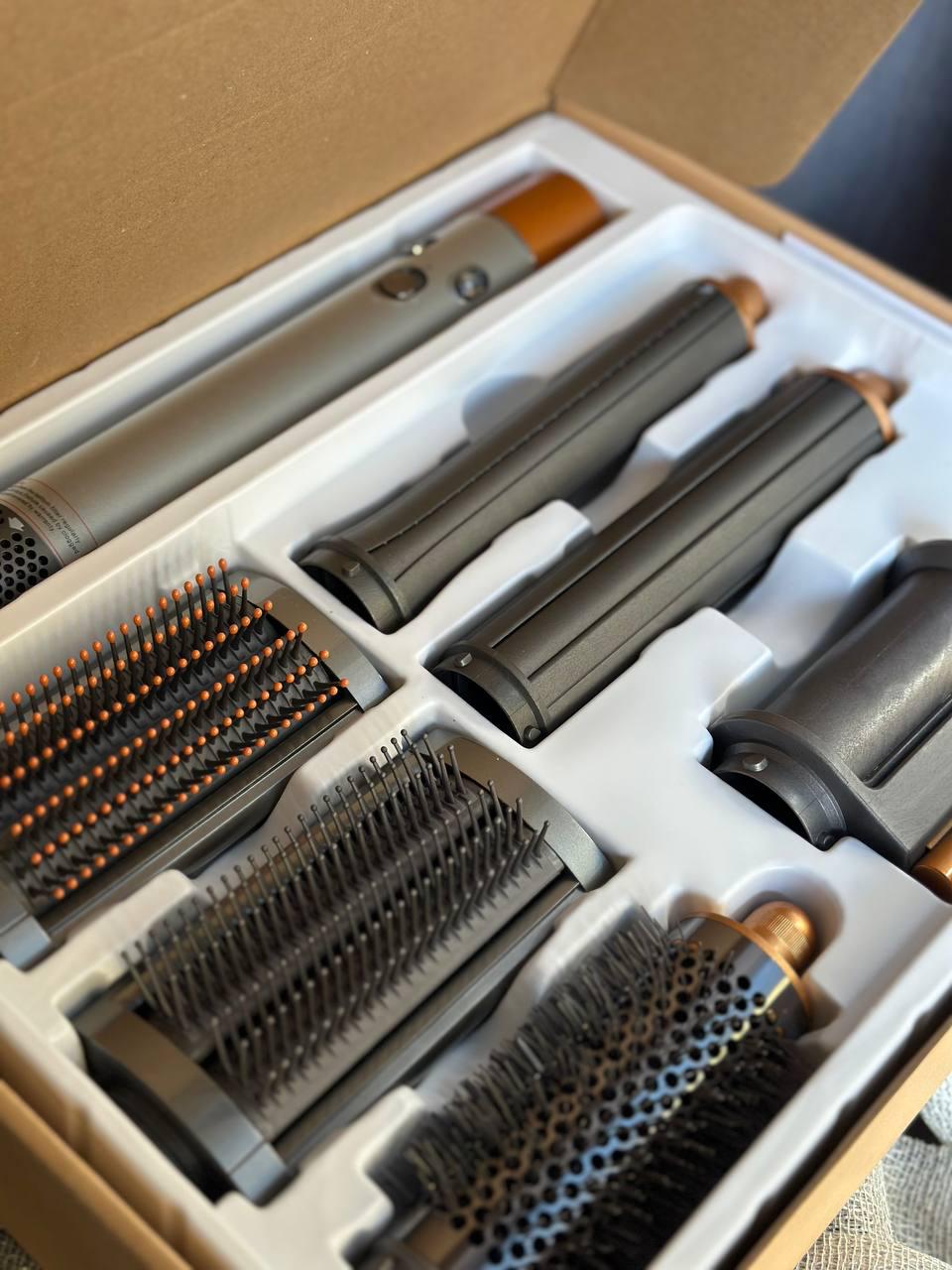 Мультистайлер для волос Smart X9G X Airwrap Complete Long 6 насадок Серый (X9G) - фото 4 Мультистайлер для волос Smart X9G X Airwrap Complete Long 6 насадок Серый (X9G) - фото 4