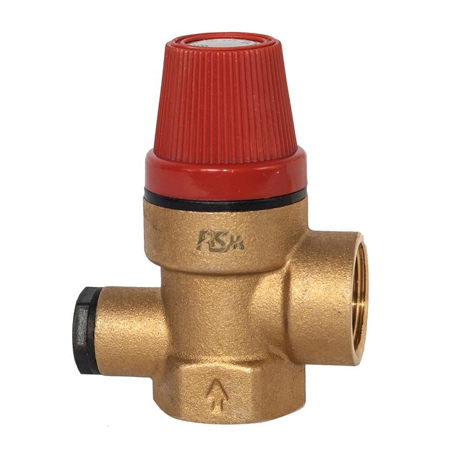 Клапан предохранительный RSk CW617 ВВ 1,5 бар 1/2" (RS-RS-ChVa-1525)