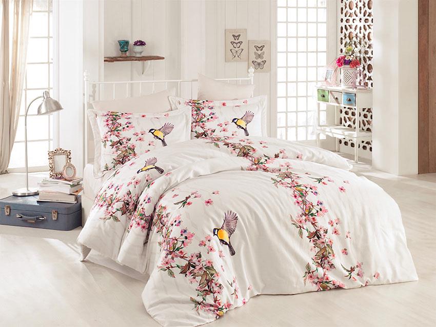 Комплект постельного белья Maison D'or Cатин 200х220 Bird (CN2367)