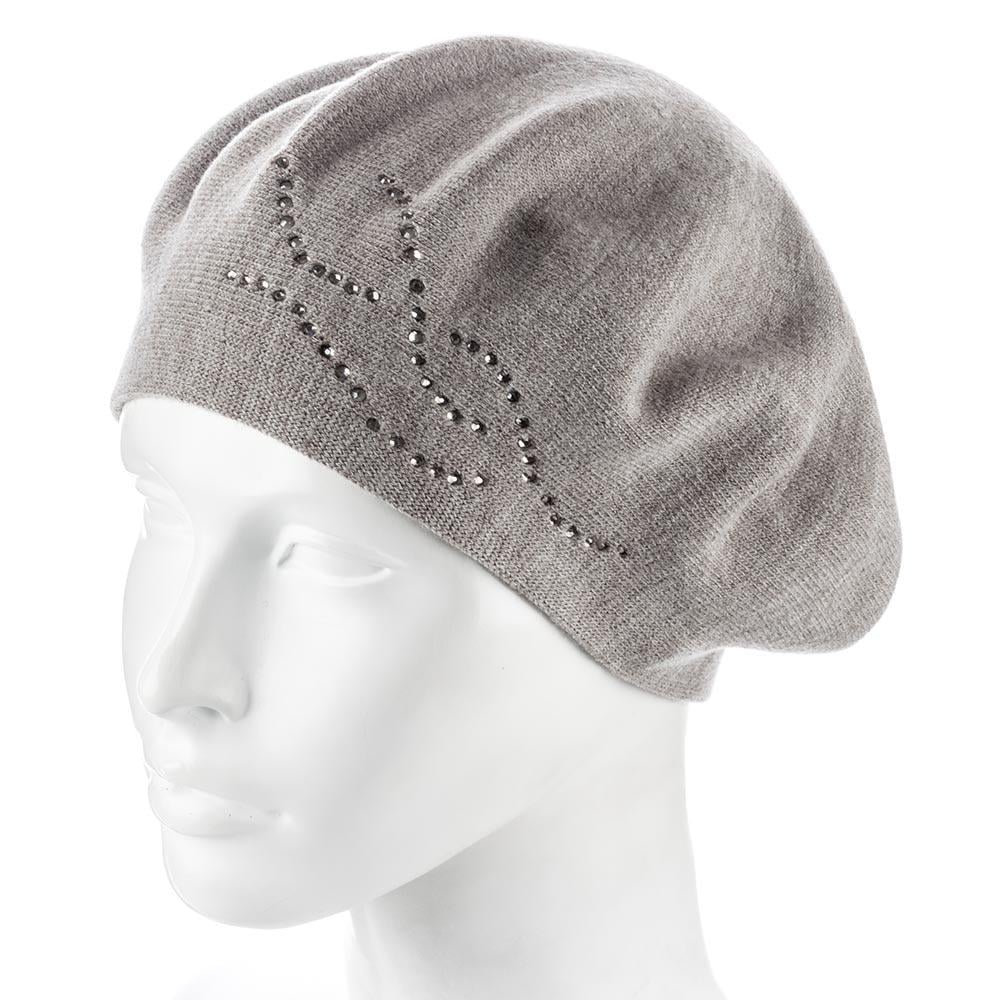 Берет женский Zolly ZH238 двойной шерстяной Капучино (142260)