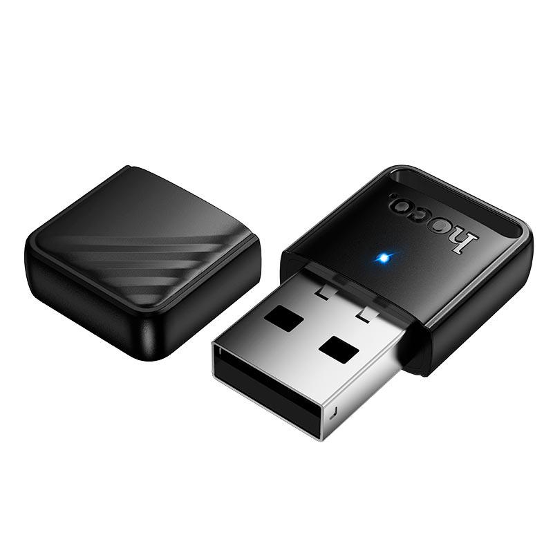 Адаптер Hoco UA42 Bluetooth 5.4 Black (19402) - фото 3