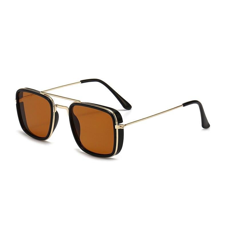 Солнцезащитные очки 9028 Black/Gold/Brown (34967702)