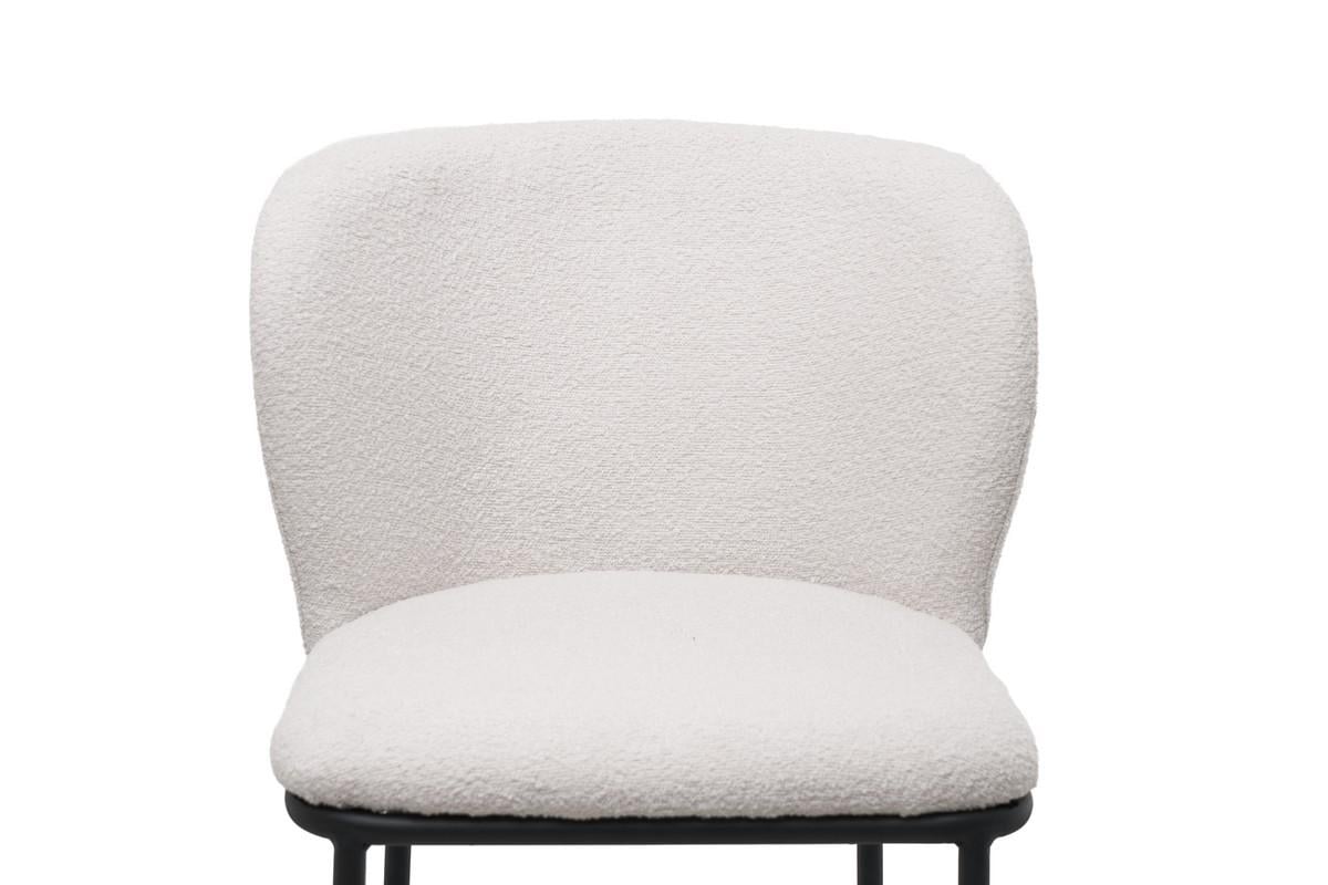 Напівбарний стілець Vetro Mebel В-236 Айворі/Чорний (29850550) - фото 6 Напівбарний стілець Vetro Mebel В-236 Айворі/Чорний (29850550) - фото 6