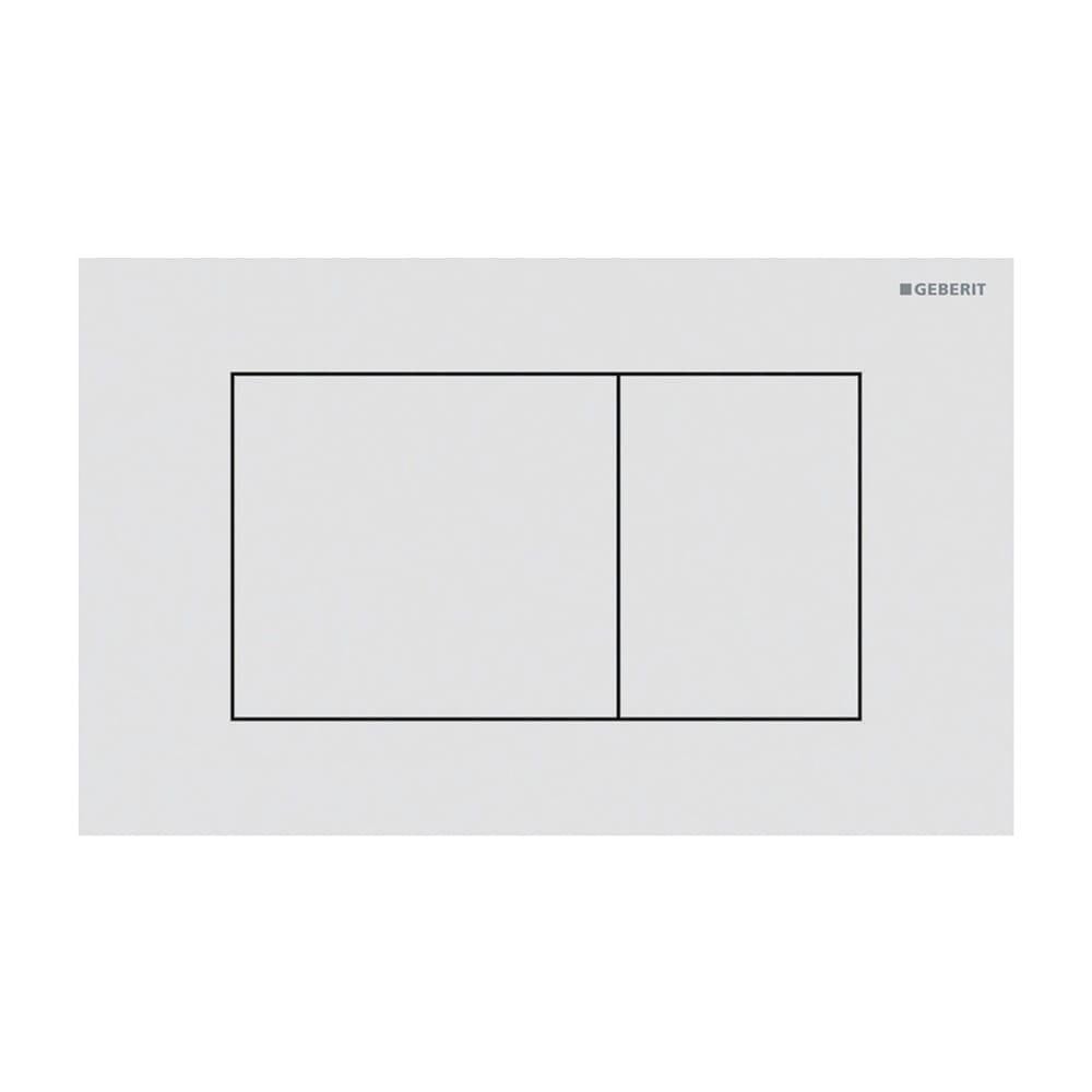 Кнопка для установки Geberit Sigma 40 Square прямоугольная Белый матовый (115.629.JT.1)