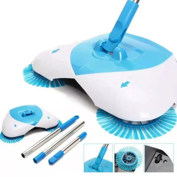 Швабра-веник механический Hurricane Spin Broom - фото 4