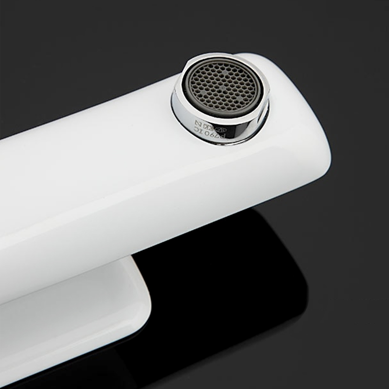 Смеситель для умывальника Gappo G1048 Белый/Хром (1034024) - фото 6 Смеситель для умывальника Gappo G1048 Белый/Хром (1034024) - фото 6