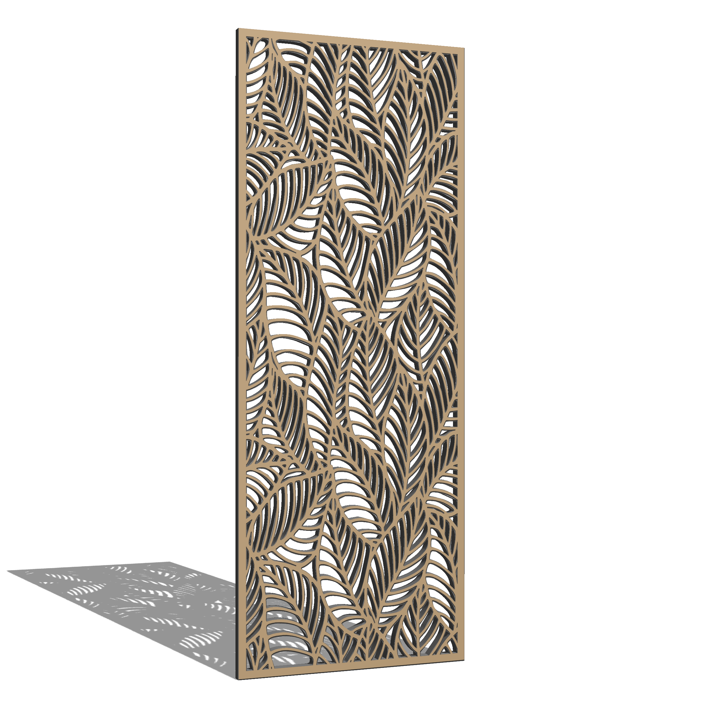 Перегородка резная ALEDRO SR 14 под покраску 2500х950x10 мм (29502574)