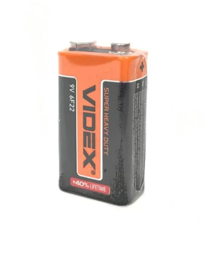 Батарейка Videx 6F22 9V (000013568)