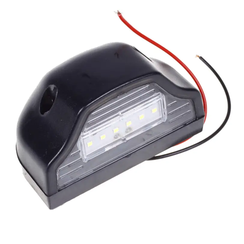 Ліхтар підсвічування номерного знака Sila LED пластиковий Чорний (ПН-2-05 LED)