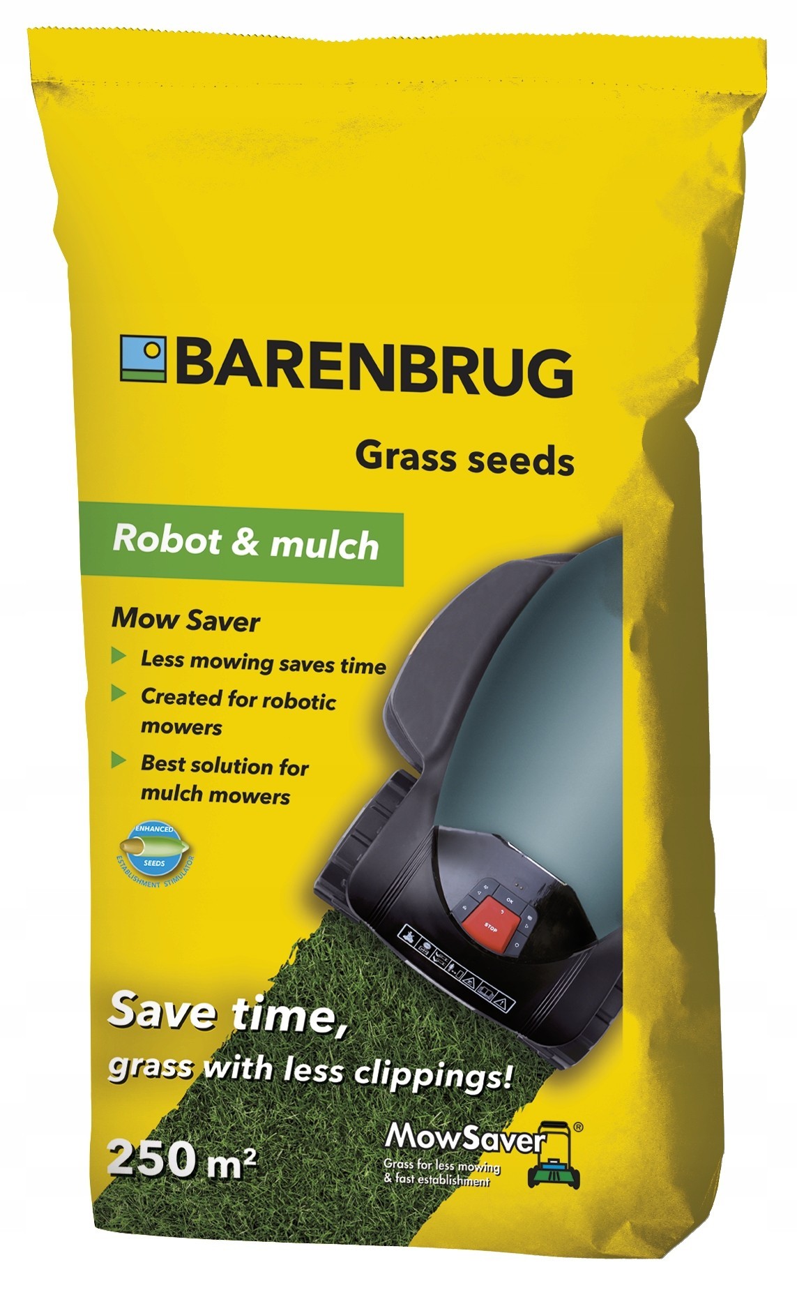 Насіння для газону Barenbrug Mow Saver Robot & Mulch 5 кг (1897)