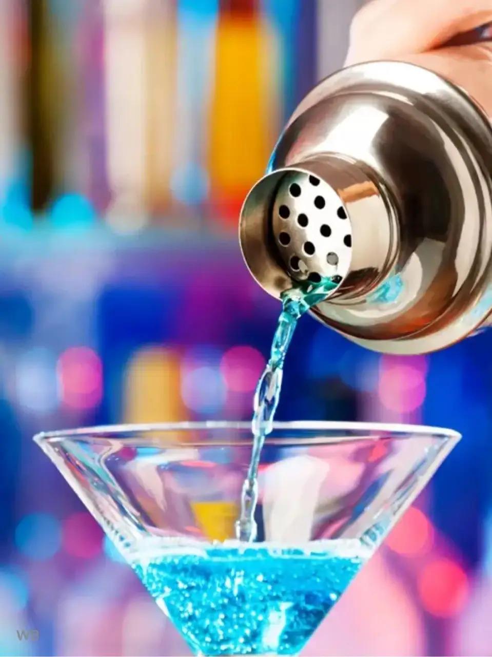 Шейкер барний для коктейлів металевий із сіткою 550 мл - фото 3 Шейкер барний для коктейлів металевий із сіткою 550 мл - фото 3