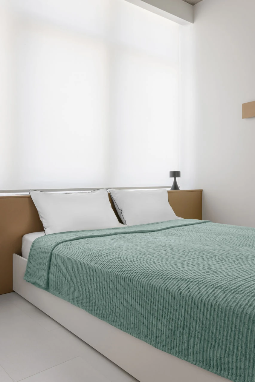 Покрывало на кровать HYGG Cover King Size 240х260 см Мятный (326144)