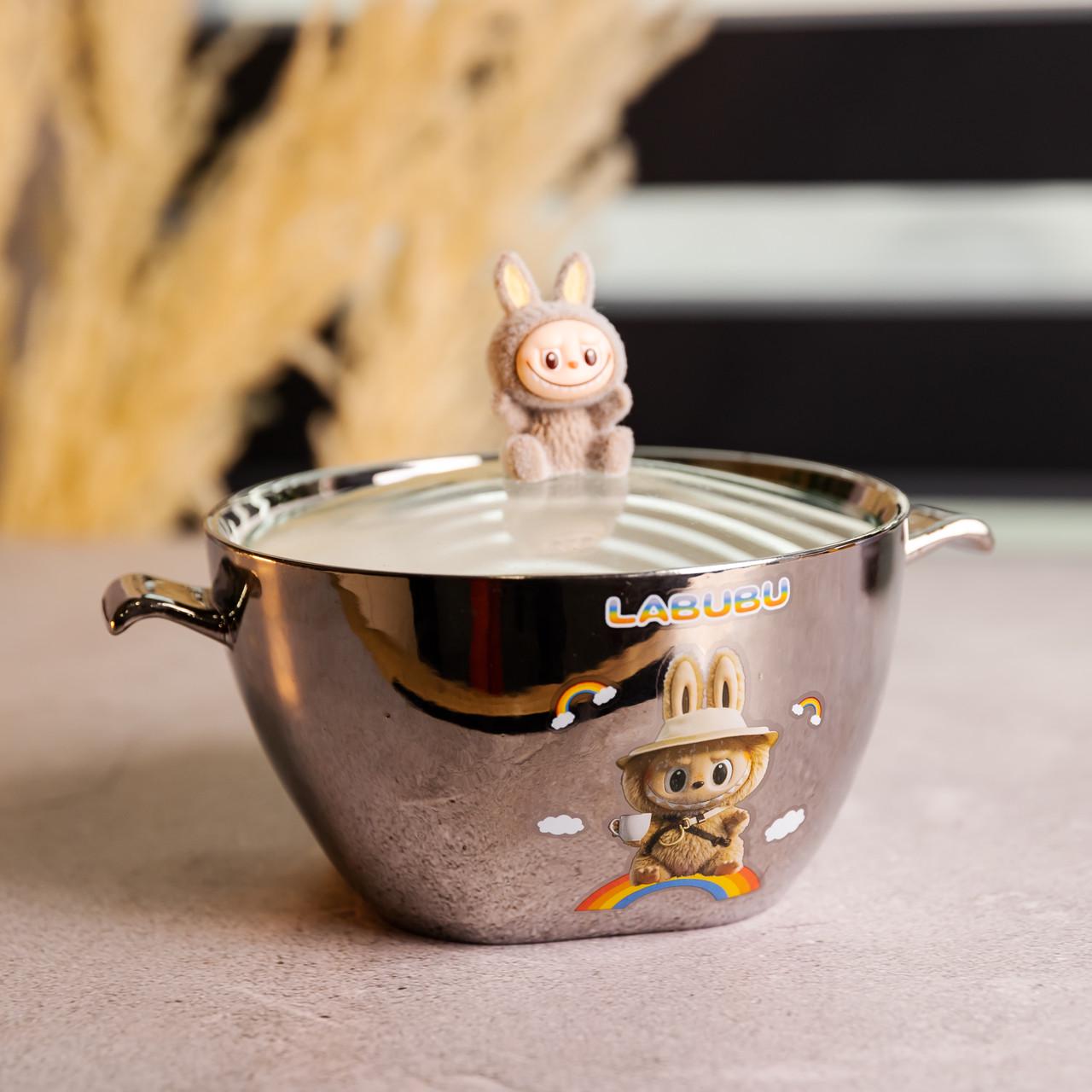 Миска для супа и лапши фарфоровая LABUBU Baba 800 мл (FM-34B)