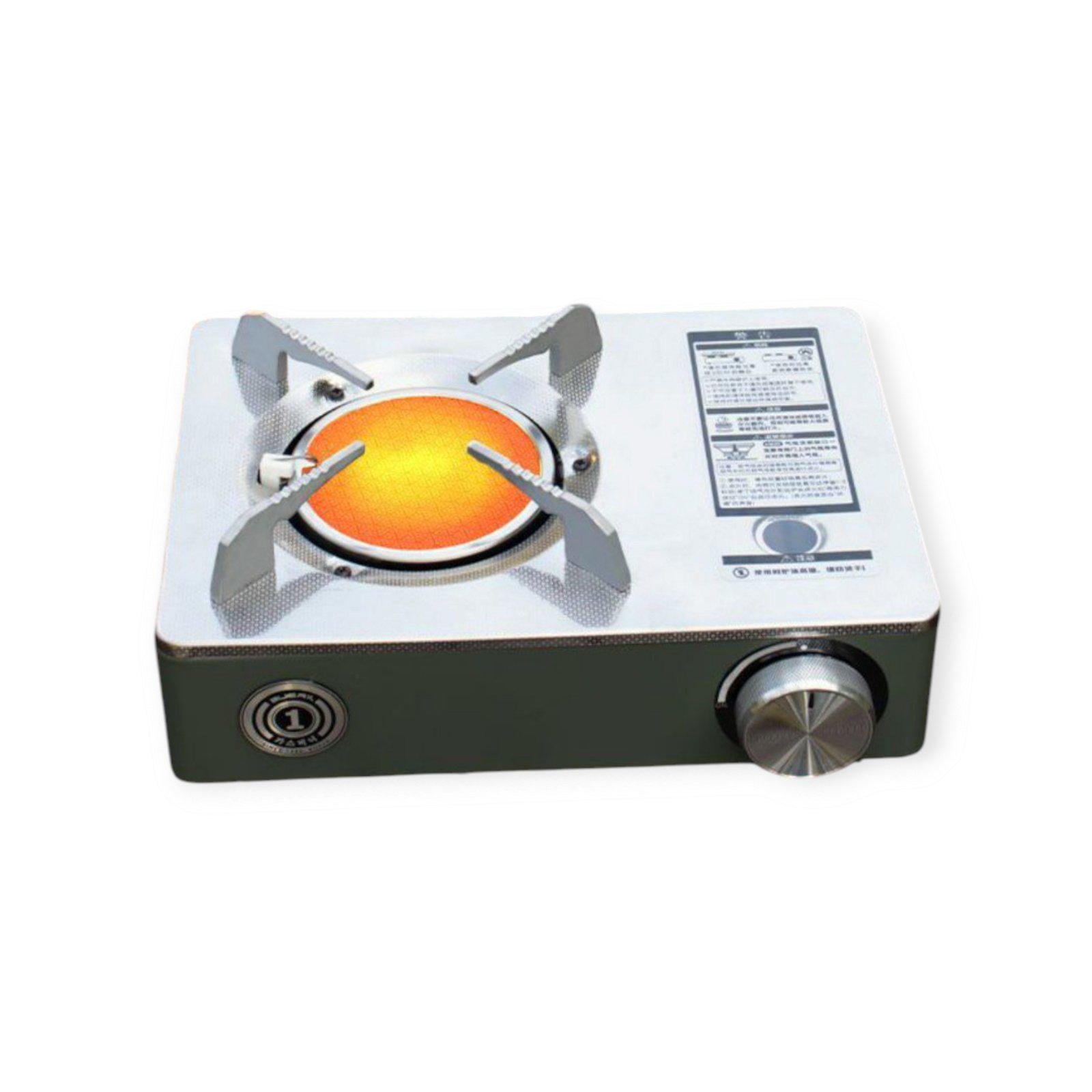 Плита для кемпинга BUERK инфракрасная портативная 4000 Вт (АЭМ-003Н)