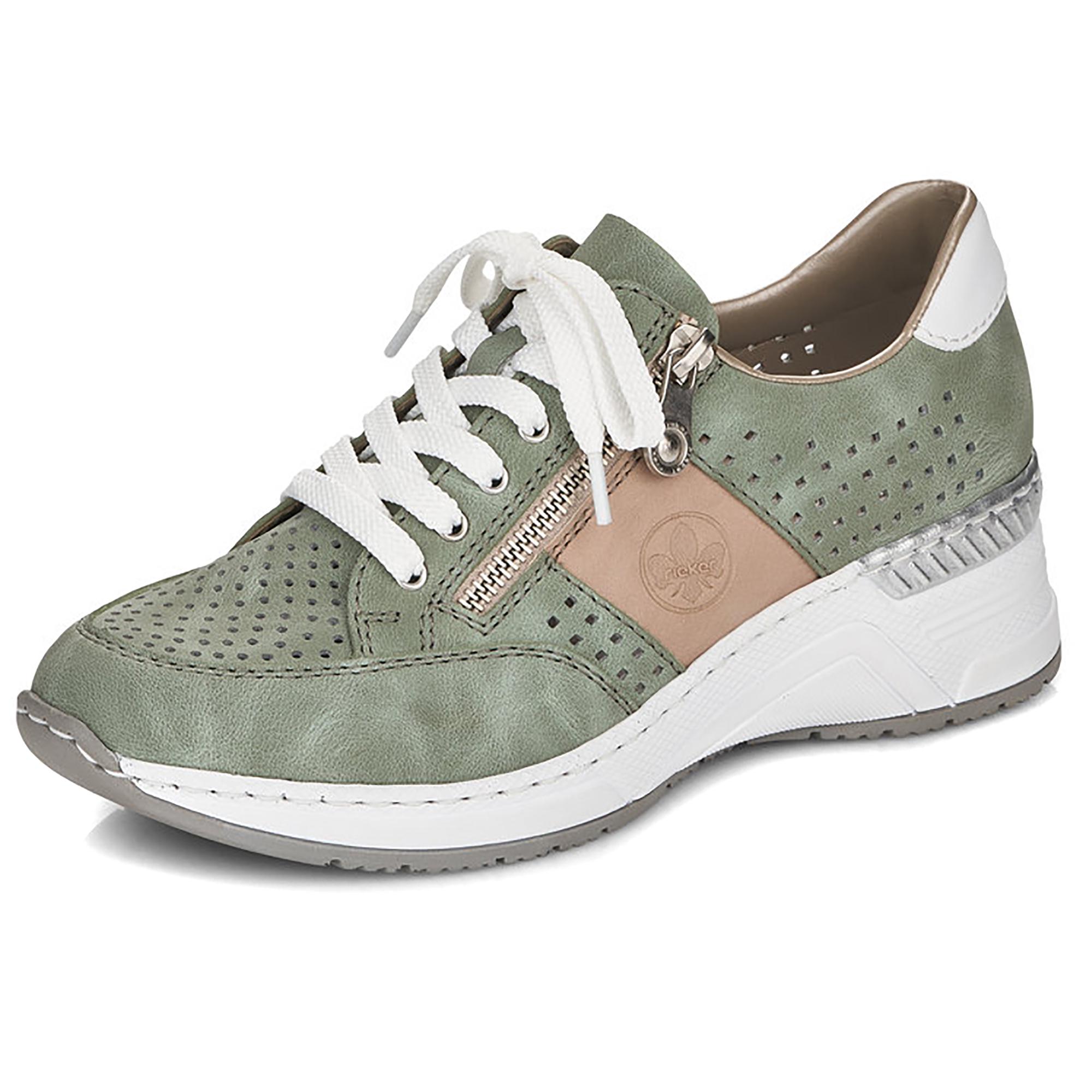 Кроссовки весенние женские Rieker р. 38 Зеленый (089314-38) - фото 3 Кроссовки весенние женские Rieker р. 38 Зеленый (089314-38) - фото 3