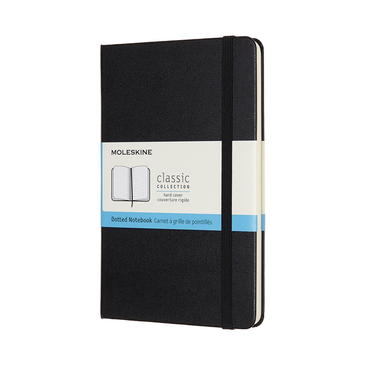 Блокнот Moleskine Classic медиум 11,5х18 см 192 страницы в точку черный (8058647626611)