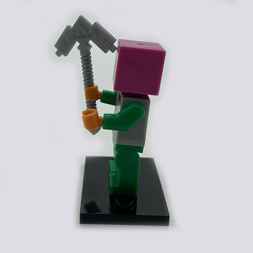 Конструктор фигурка iBlock Minecraft 5 см - фото 3 Конструктор фигурка iBlock Minecraft 5 см - фото 3