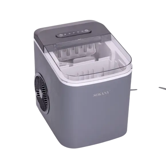 Льдогенератор Sokany SK-03038 112 Вт Серый (SK-03038) - фото 2 Льдогенератор Sokany SK-03038 112 Вт Серый (SK-03038) - фото 2