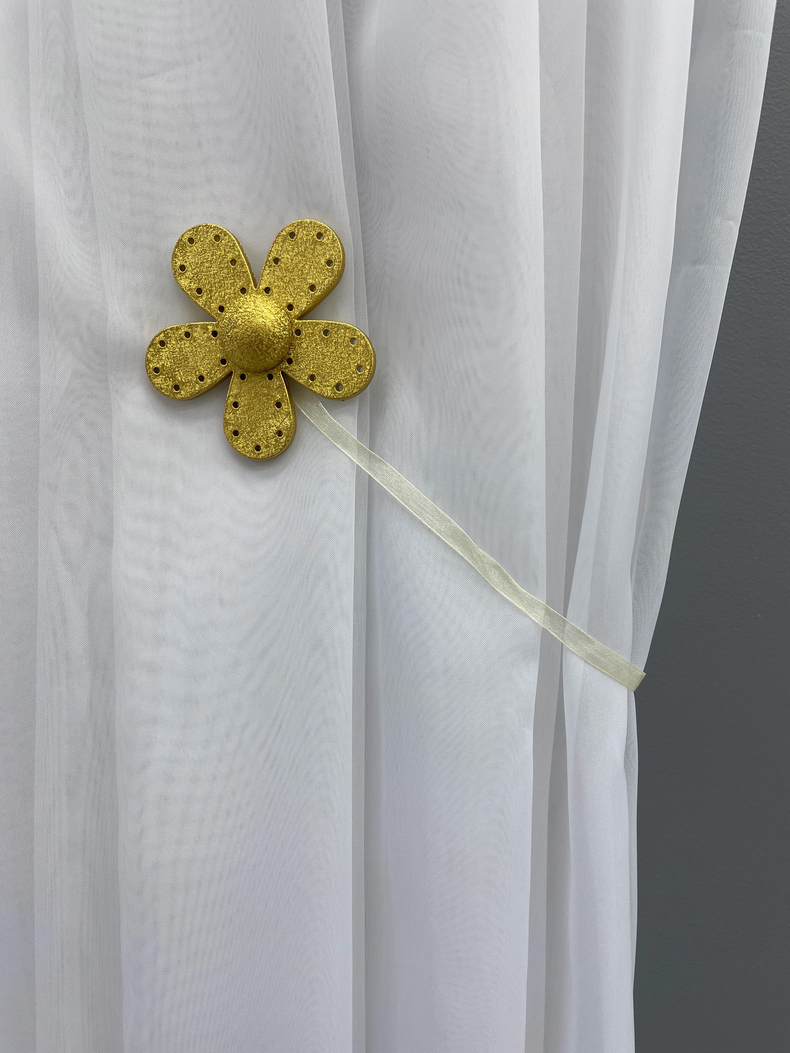 Магниты для штор и гардин Ханна 2 шт. Золотистый (81-166) - фото 3