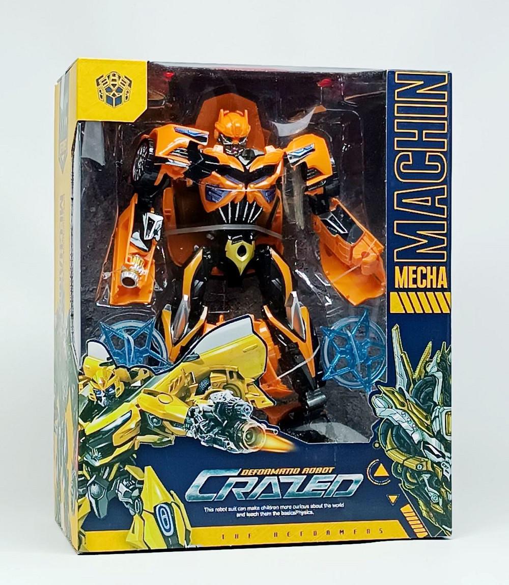 Робот-трансформер Shantou Бамблби Chevrolet Camaro 30 см Желтый (W8836D)