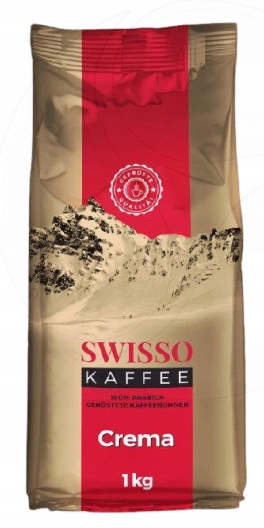 Кофе в зернах Swisso Crema 1 кг