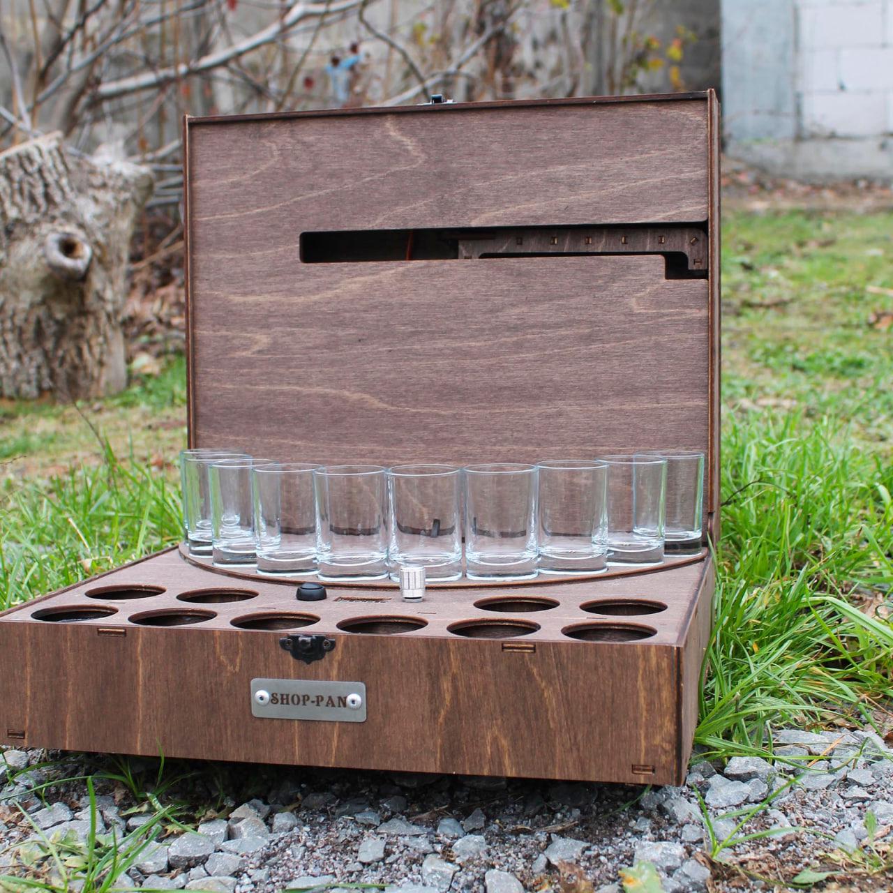 Наливатор для напоїв SHOP-PAN для напоїв на 10 чарок з вбудованим акумулятором (SP01389) - фото 7 Наливатор для напоїв SHOP-PAN для напоїв на 10 чарок з вбудованим акумулятором (SP01389) - фото 7