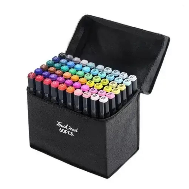 Набор маркеров Touch 60 шт. Разноцветный (10100) - фото 1