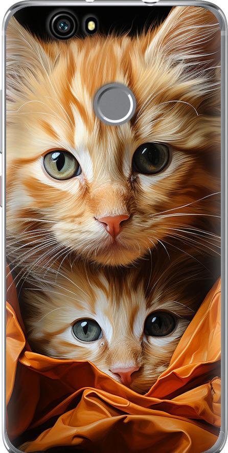Чехол на Huawei Nova Котики 2 (5664u-439-42517)