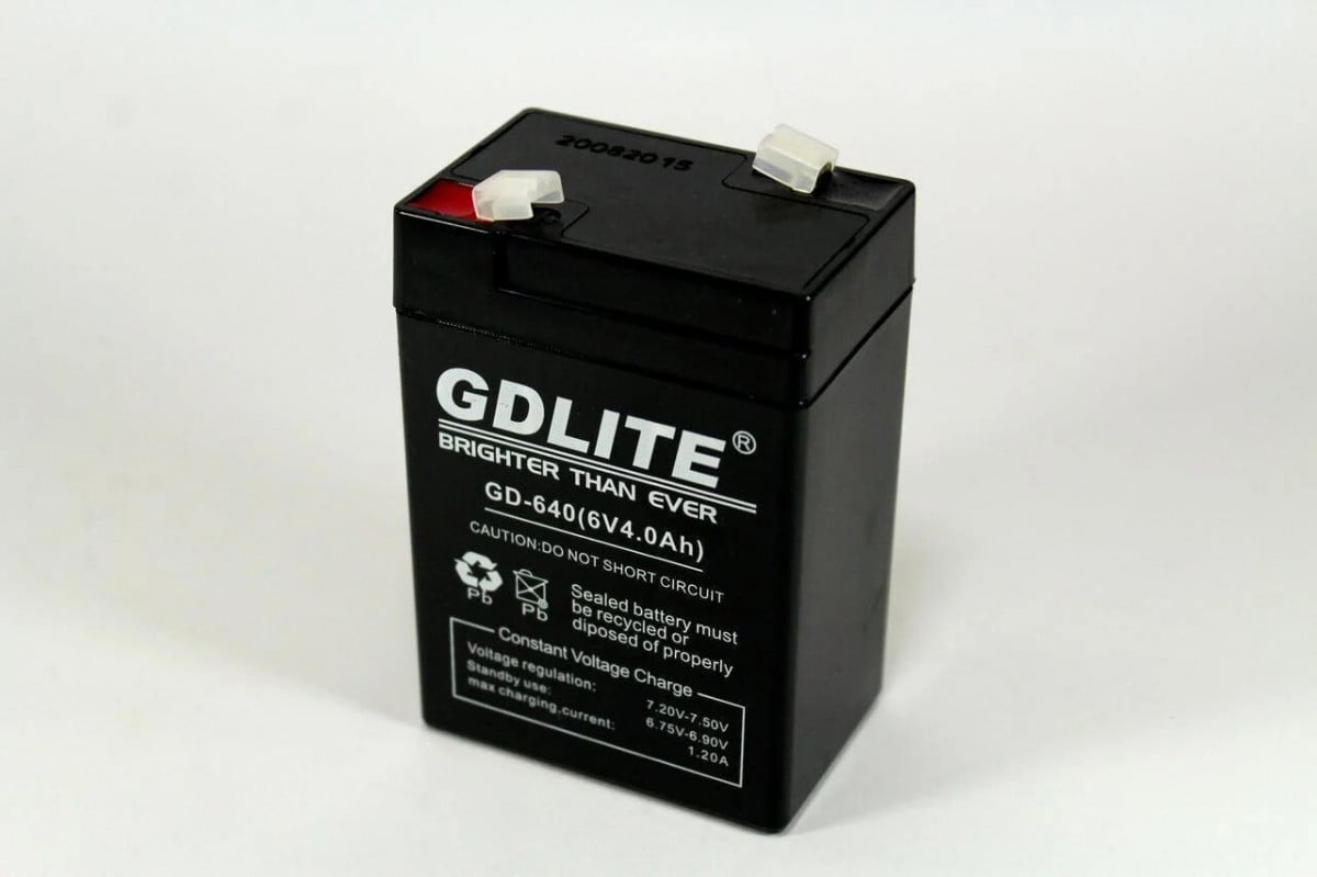 Акумулятор Battery GD-640 6 V 4 A (2542119696) - фото 1