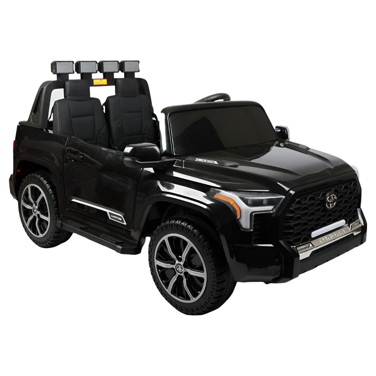 Детский электромобиль Joy TR-9040/84 в стиле Toyota Tundra 24V 2 мотора двухместный Черный (34880420)