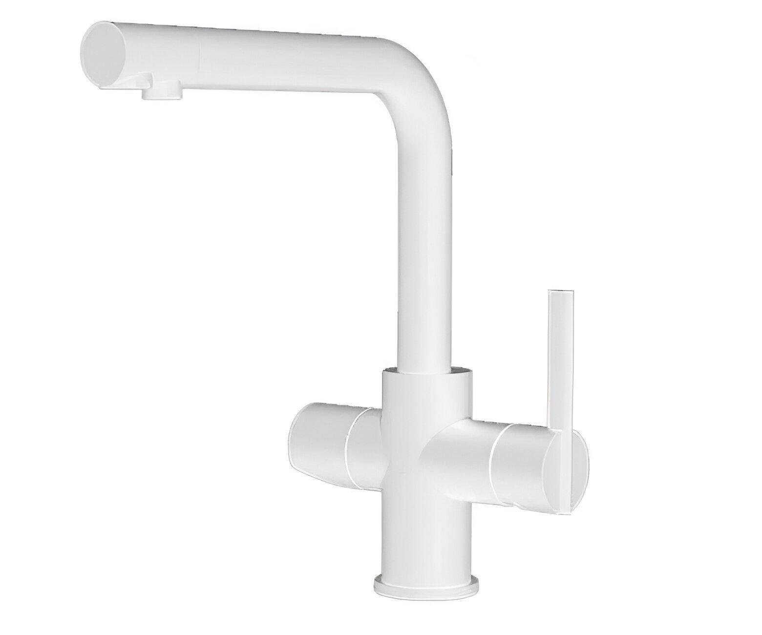 Змішувач кухонний GRB Kitchen Blanco 285 Білий матовий (51831511)