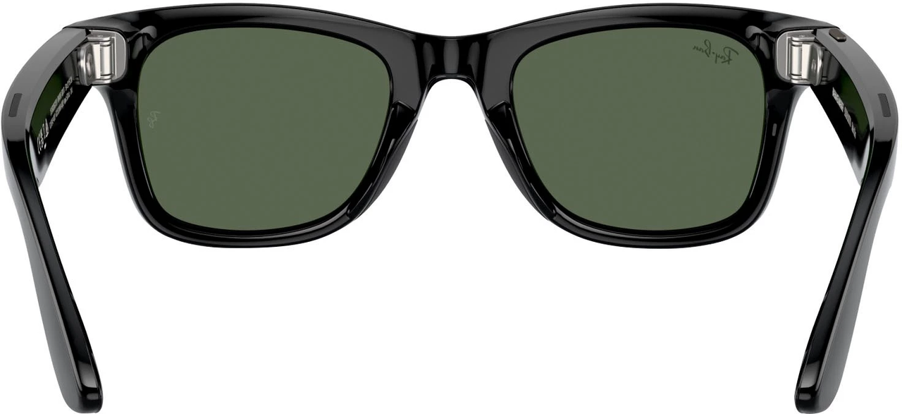 Смарт-очки Ray-Ban Meta Wayfarer Shiny Black Frame Green Lenses RW4006 601/71 50-22 - фото 5