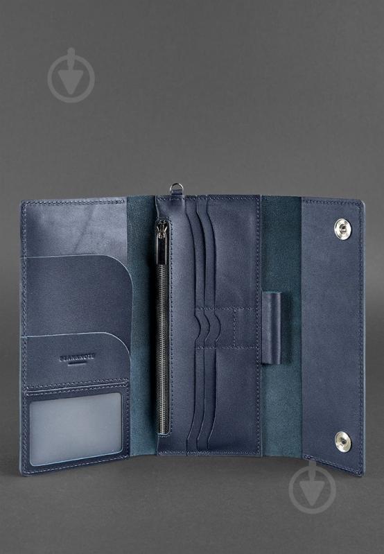 Клатч-органайзер BlankNote 5.0 Темно-синий (BN-TK-5-navy-blue) - фото 4