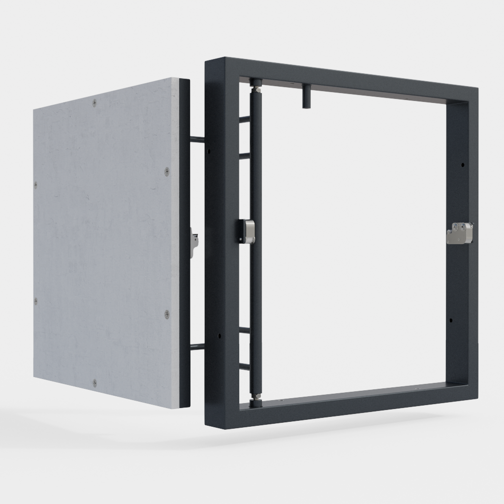 Люк нажимной ревизионный ProfiLuxe под плитку 500х500 мм (8556217) - фото 2