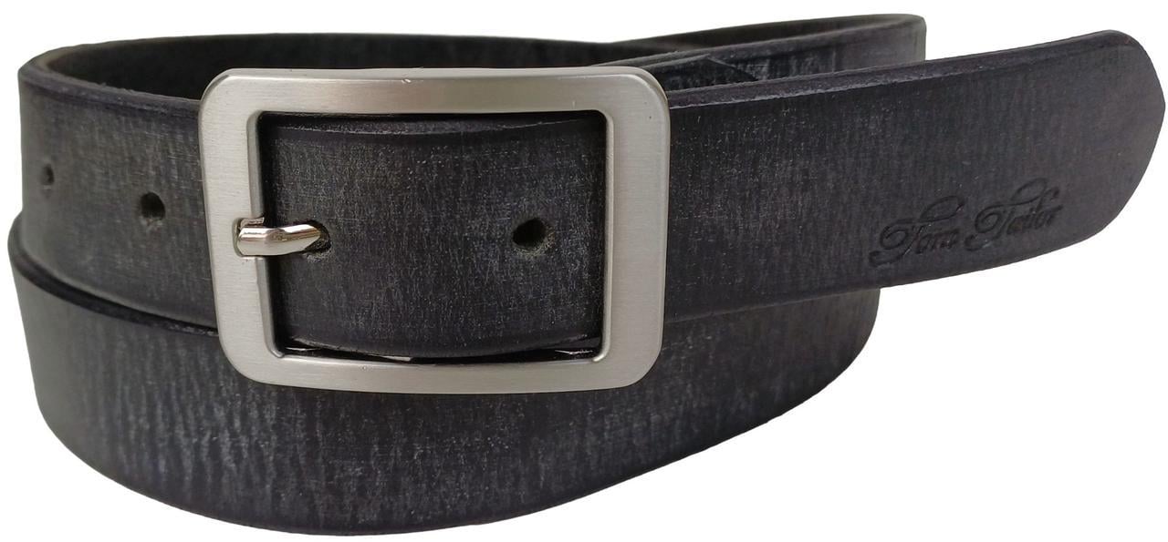 Ремень женский Tom Tailor Vintage кожа 108 см 2,8 см Черный