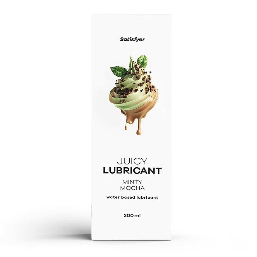 Лубрикант на водной основе Satisfyer Juicy Lubricant Minty Mocha water based 300 мл (37990672)
