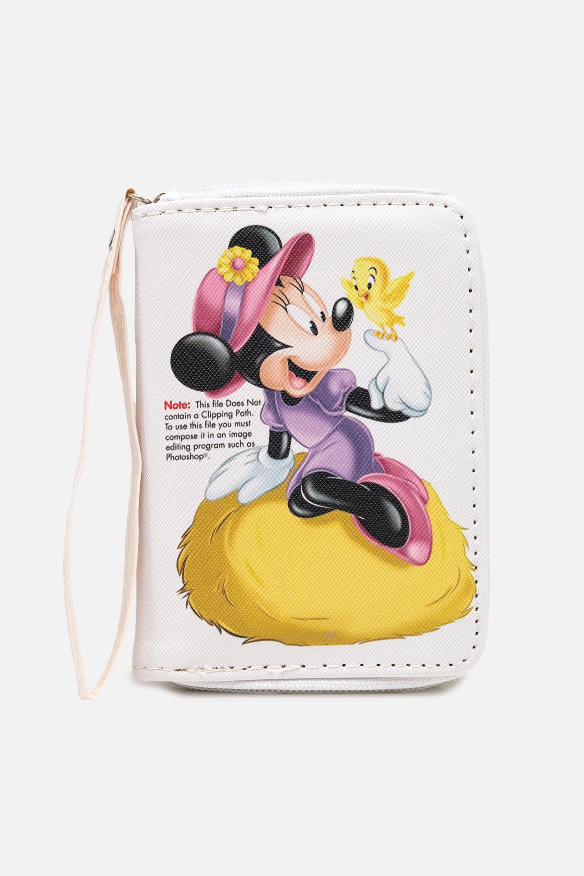 Кошелек для девочки ЦБ-00270775 Минни Белый (SKT001047197)