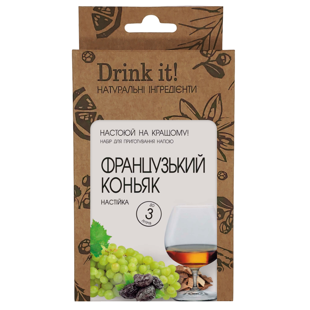 Набор для настаивания Drink it Французский коньяк (23689477)