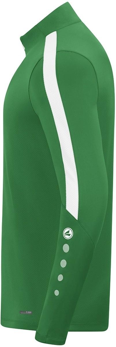 Реглан Jako ZIP TOP POWER 8623-200 L Зелено-білий (44854-51) - фото 3 Реглан Jako ZIP TOP POWER 8623-200 L Зелено-білий (44854-51) - фото 3