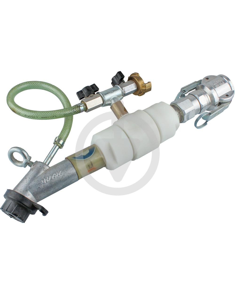 Растворимый пистолет PFT DN25 S14 200-30° Geka с пережимным клапаном (22821173)