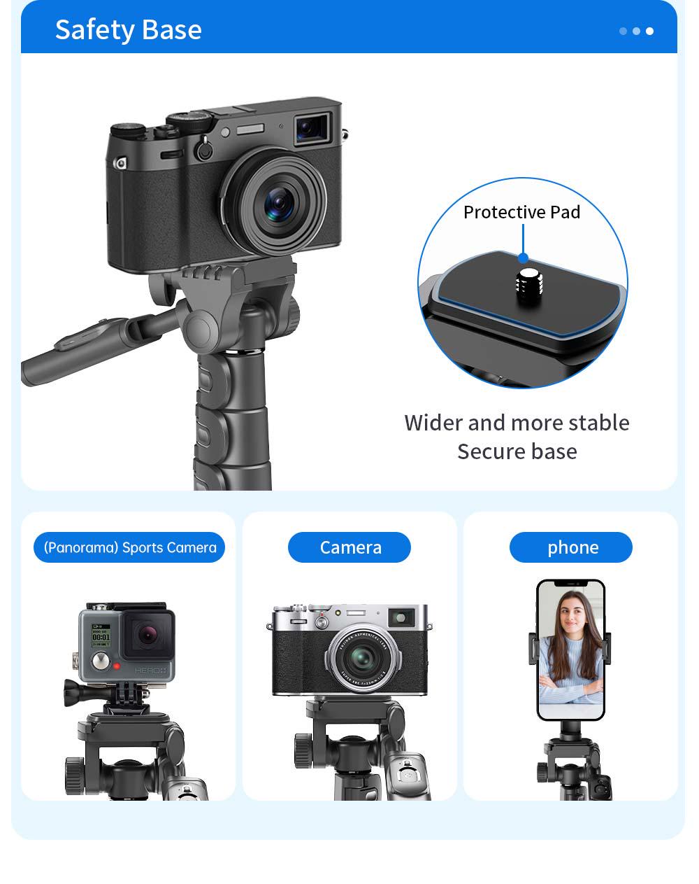 Селфі-палиця SelfieLab C06 з Bluetooth-пультом алюмінієвий сплав 183 см (786847) - фото 8 Селфі-палиця SelfieLab C06 з Bluetooth-пультом алюмінієвий сплав 183 см (786847) - фото 8