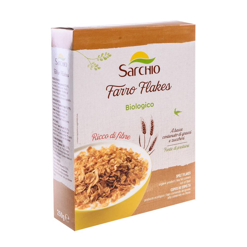 Пластівці зі спельти Sarchio 250 г