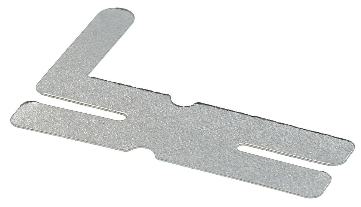 Никелированный контакт для точечной сварки 18650/21700 25х18 мм (св277)