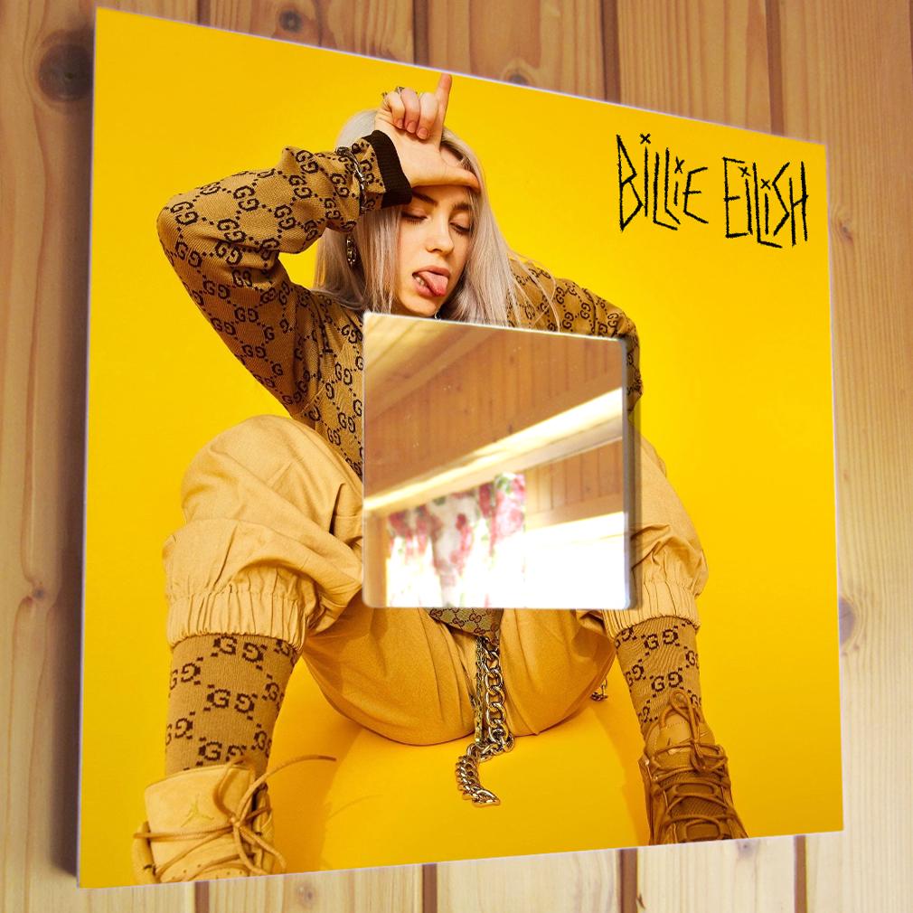 Зеркало Певица Билли Айлиш 260х260 мм (M04359)