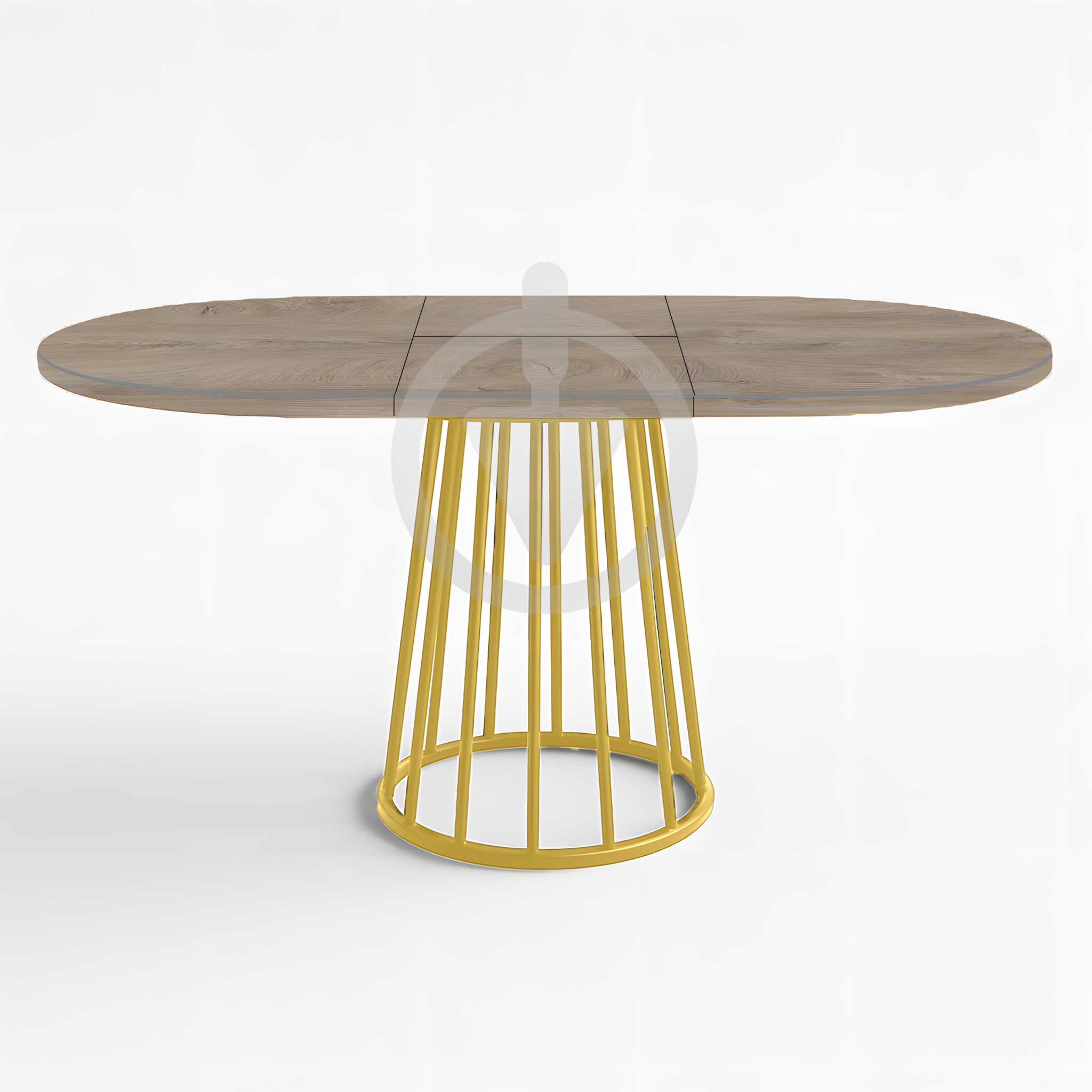 Стол кухонный раскладной RoMax Elegant Slide 80x80/110x80 см Loft Дуб Эндгрейн/Золотой - фото 2 Стол кухонный раскладной RoMax Elegant Slide 80x80/110x80 см Loft Дуб Эндгрейн/Золотой - фото 2