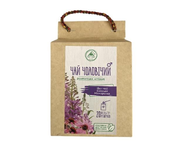 Чай мужской Травы Карпат в пакетиках