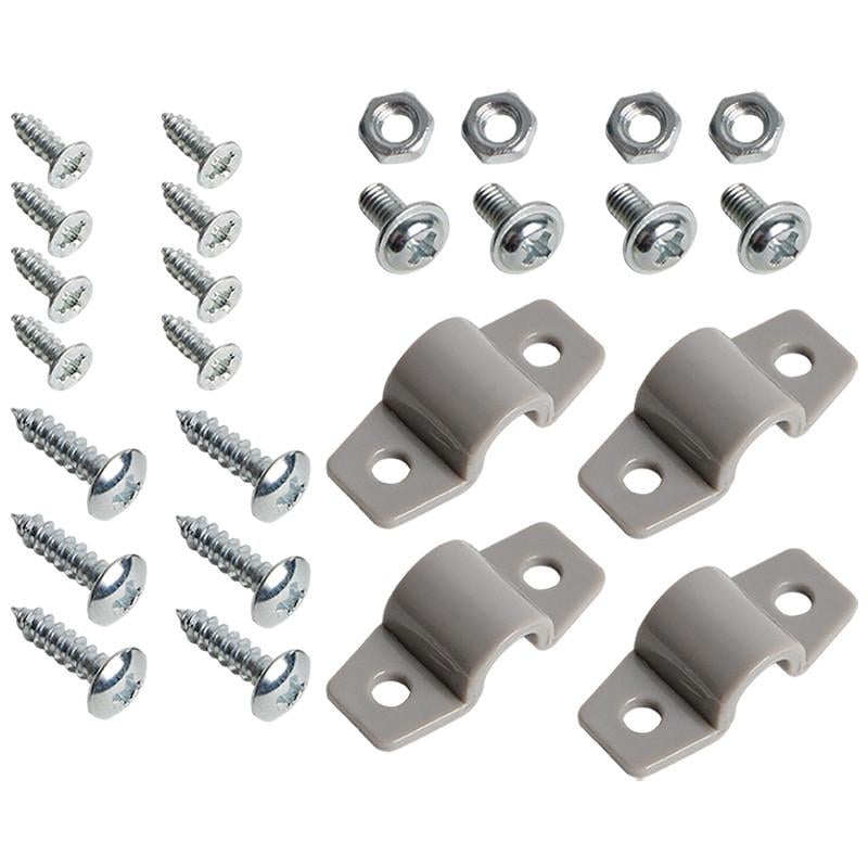 Карго с боковым креплением 2 полки без направляющих 200 мм Хром (59977) - фото 2 Карго с боковым креплением 2 полки без направляющих 200 мм Хром (59977) - фото 2